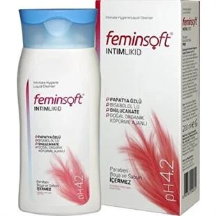 Feminsoft İntim Likid PH 4.2 200 ml ürün görseli 1