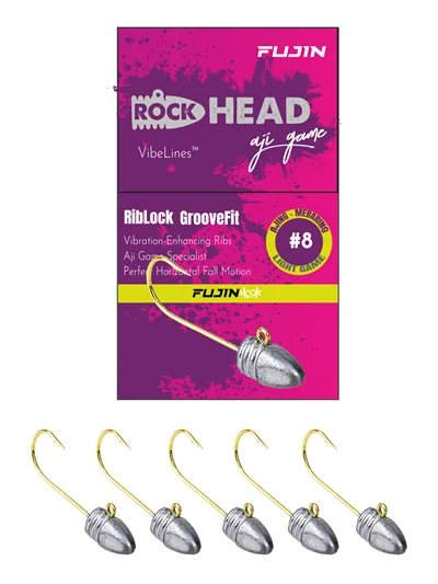 Fujin Rock-Head Aji Game 8 no İğneli Jig Head  0.8gr ürün görseli 1