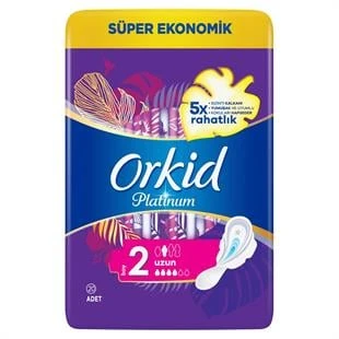 Orkid Platinum Hijyenik Ped Uzun 20'li ürün görseli 1