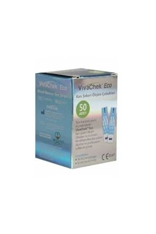 Vivachek Eco Strip Ölçüm Çubuğu 50'li ürün görseli 1