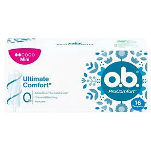 O.B ProComfort Ultimate Tampon Mini 16'lı ürün görseli 1