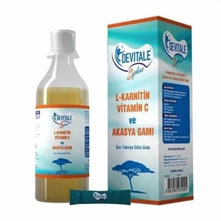 Devitale Splus L-Karnitin & Vitamin C İçeren Sıvı Takviye Edici Gıda 500 ml ürün görseli 1
