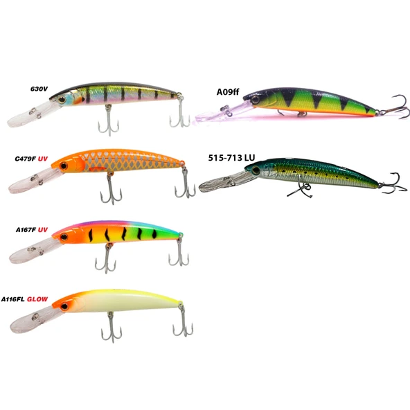 Strike Pro MG013F Buster Deep 12cm 26gr Trolling Maket Balık  AO9F ürün görseli 1