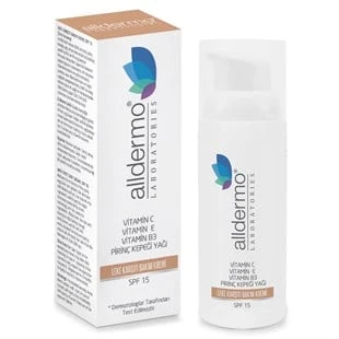 Alldermo Leke Karşıtı Bakım Kremi SPF15 50 ml ürün görseli 1