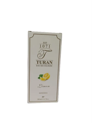 Turan Parfümlü Limon Kolonyası 80° 200 ml ürün görseli 1