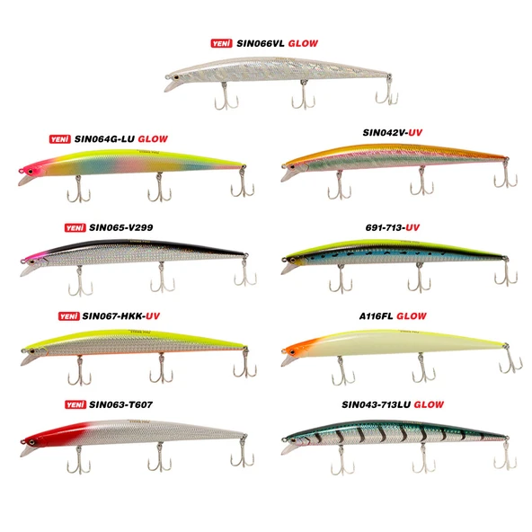 Strike Pro EG145BS Koffana 17.5cm 30gr Sinking Maket Balık  SIN066 VL GLOW ürün görseli 1