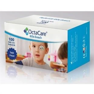 Octacare Çocuk Göz Pedi Erkek 100'lü ürün görseli 1