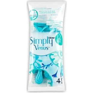 Gillette Venus Simply 2 Blades Mavi 4'lü ürün görseli 1