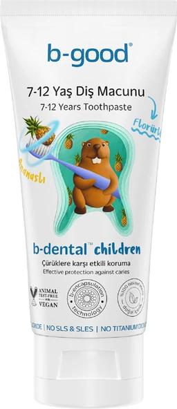 B-Good Çocuk Diş Macunu 7-12 Yaş 50 ml ürün görseli 1