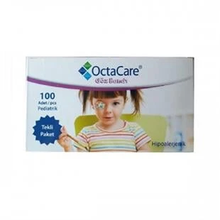 Octacare Göz Çocuk Göz Pedi Kız 100'lü ürün görseli 1