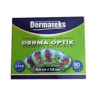 Dermateks Göz Pedi Desenli Çocuk 50'li ürün görseli 1