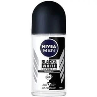 Nivea Black & White Invisible Roll-On For Men Original 50 ml ürün görseli 1