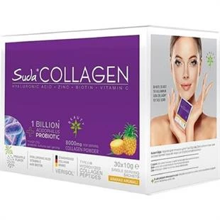 Suda Collagen Probiotic Pineapple 10 gr 30 Saşe ürün görseli 1