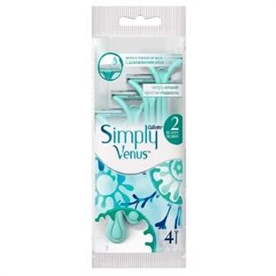 Gillette Venus 2 Simply Kullan At Kadın Tıraş Bıçağı 4'lü ürün görseli 1