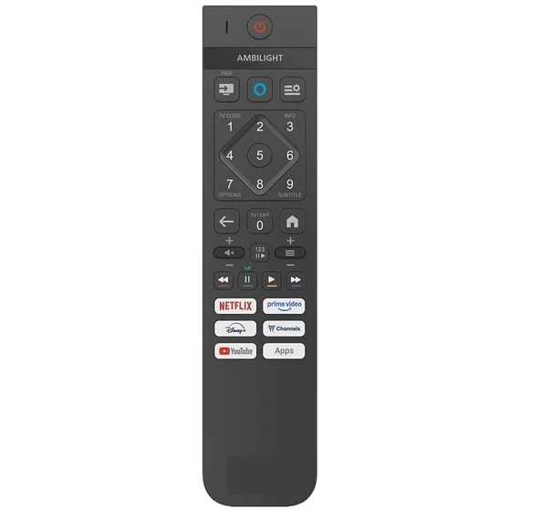 philips ile uyumlu Model 55PUS8510/12 qled 4k Ambilight Mikrofonlu Kumanda ürün görseli 1