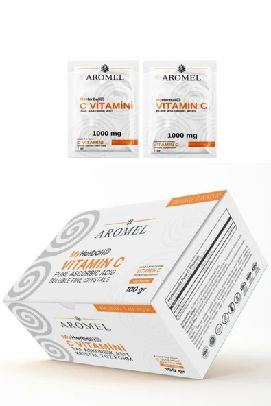 C Vitamini 100 Şase  Askorbik Asit Alman Menşei 100 gr Ekstra Saf ürün görseli 1