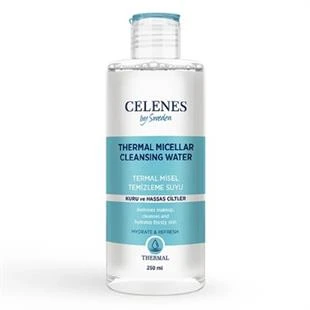 Celenes By Sweden Celenes Thermal Misel Temizleme Suyu 250 ml - Kuru ve Hassas Ciltler ürün görseli 1