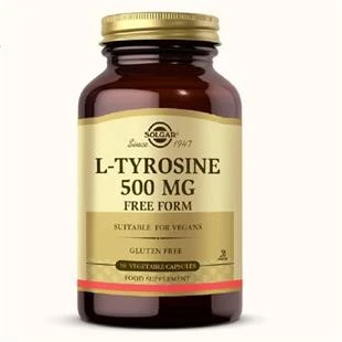 Solgar L-Tyrosine 500 mg 50 Kapsül ürün görseli 1