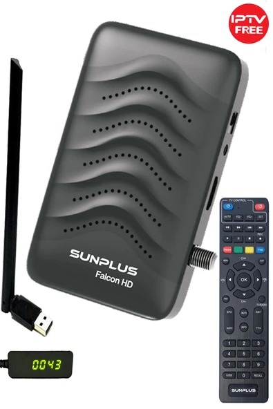 Fury Çanaklı Çanaksız Wifi Anten Dahil Sınırsız Free iptv Full Hd Akıllı Kumanda Uydu Alıcısı ürün görseli 1