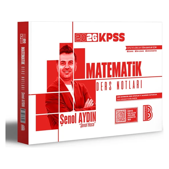 Benim Hocam 2026 Kpss Matematik Ders Notları Benim Hocam Yayınlar ürün görseli 1