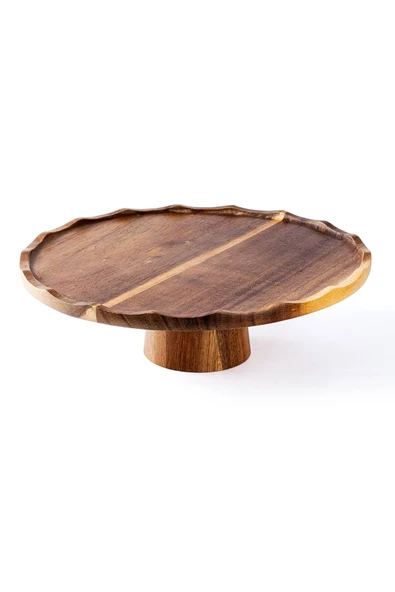 Tantitoni Özel Ahşap Kek Standı 30x9cm ürün görseli 1