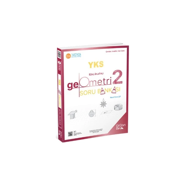 Üçdörtbeş Yayınları Tyt Ayt Geometri Soru Bankası 2. Kitap ürün görseli 1