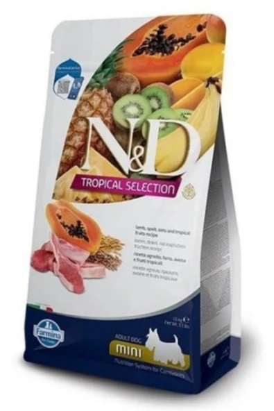 Nd Tropical Selection Mini Yetişkin Kuzu Etli Köpek Maması 1,5 Kg ürün görseli 1