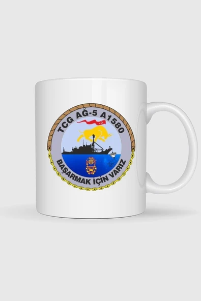 Tcg Ağ-5 A-1580 Tasarımlı Kupa Bardak ürün görseli 1