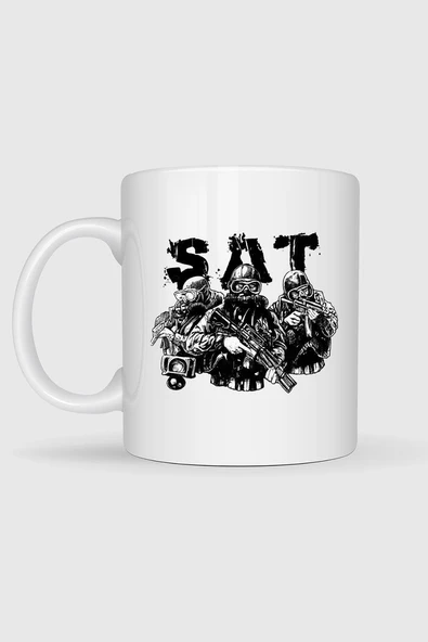 Effective Sat Tasarımlı Kupa Bardak - Resim 2