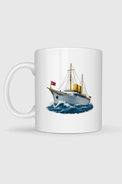 Tcg Savarona Tasarımlı Kupa Bardak - Resim 2