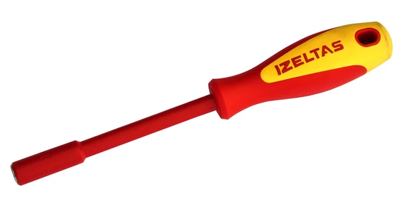 İzeltaş 1000V Süngüsü İzoleli Manyetik Bits Tutucu Tornavida 230mm ürün görseli 1