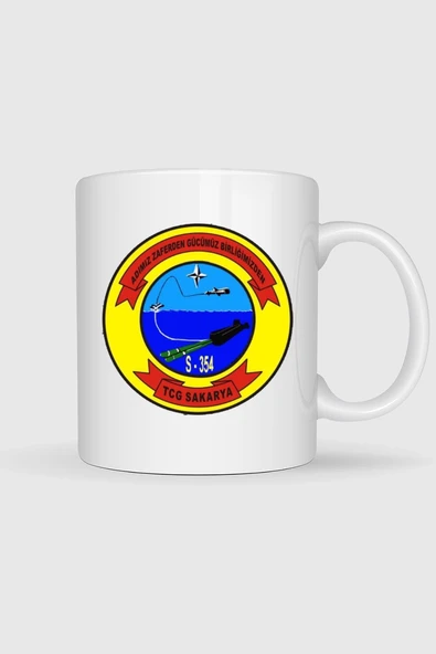 Tcg Sakarya S354 Tasarımlı Kupa Bardak ürün görseli 1