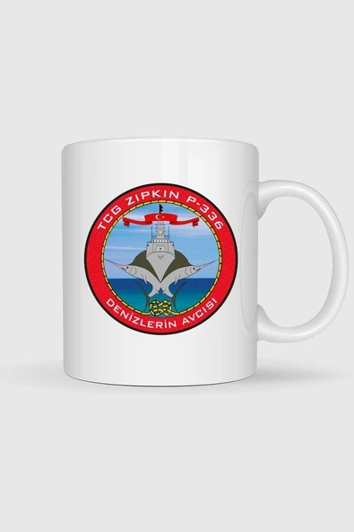 Tcg Zıpkın P336 Tasarımlı Kupa Bardak ürün görseli 1