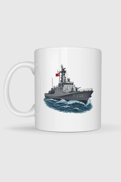 Tcg Bora P-338 Tasarımlı Kupa Bardak - Resim 2