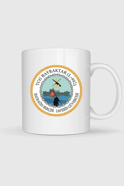 Tcg Bayraktar L402 Tasarımlı Kupa Bardak ürün görseli 1
