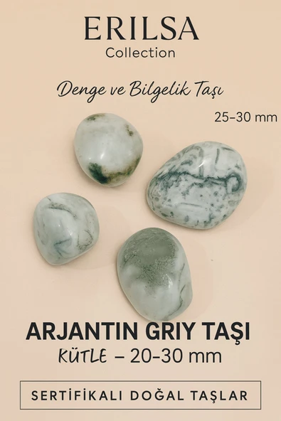 Sertifikalı Hint Akik Taşı Kütle 25–30 mm Arjantin Menşeli Denge ve Bilgelik Taşı ürün görseli 1