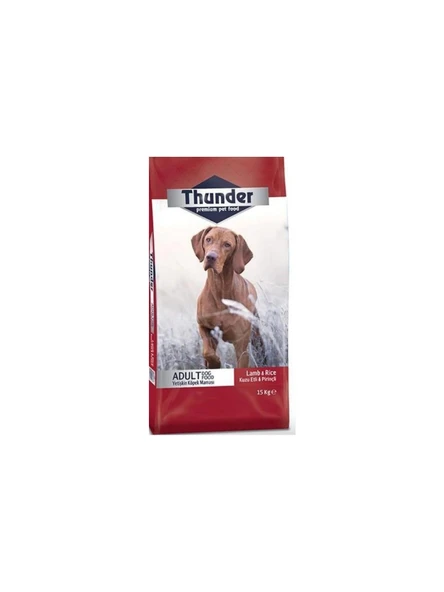 Thunder Kuzulu Köpek Maması 15KG ürün görseli 1