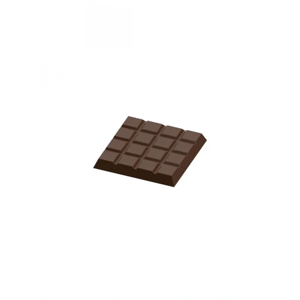 Polikarbon Tablet Çikolata Kalıbı | Dubai Çikolata Kalıbı 80 gr | ML-1046 ürün görseli 1