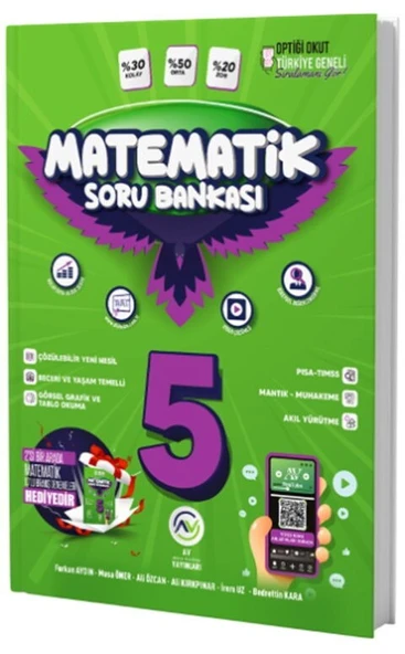 5. Sınıf Matematik Soru Bankası Av Yayınları ürün görseli 1