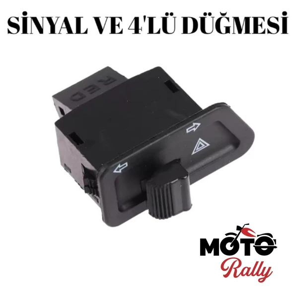 Motosiklet Sinyal Anahtarı 4 lü Özellikli 2869 ürün görseli 1