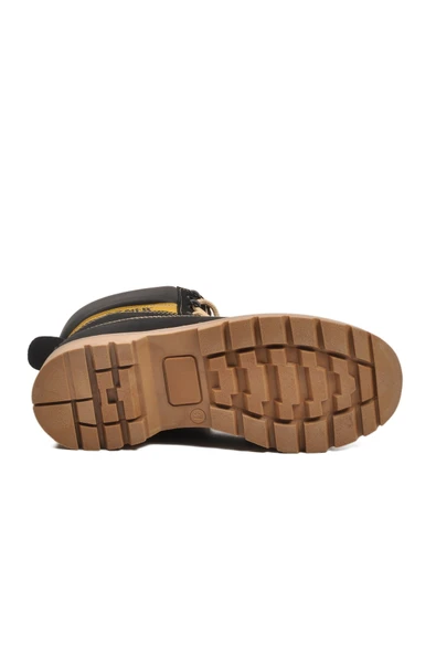 Siyah Unisex Worker Bot - Resim 5