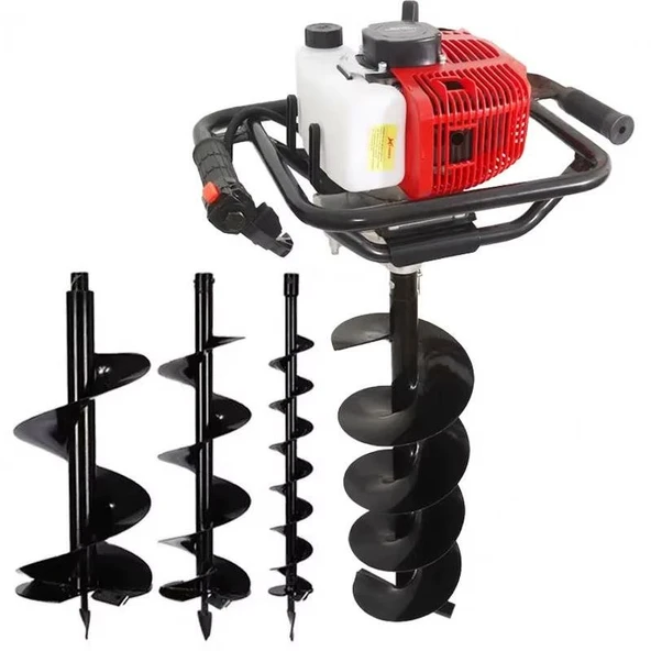 Gardenpro AG52 Toprak Burgu Makinası Seti ürün görseli 1