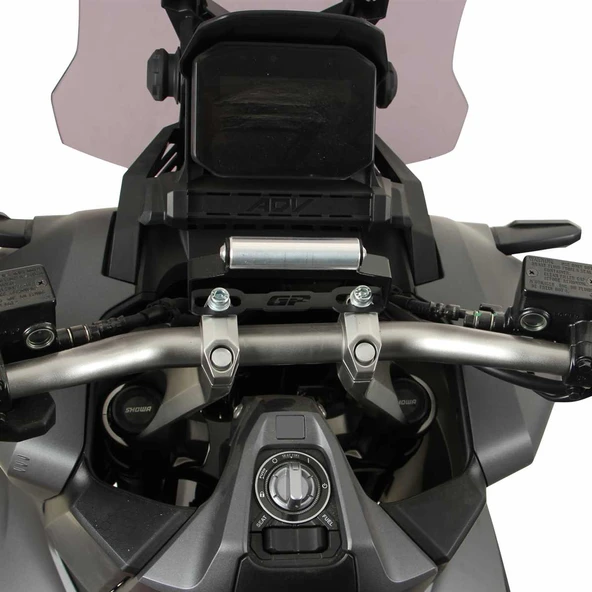 GP Kompozit 2023-2025 Honda ADV 350 Uyumlu Telefon / Navigasyon Tutucu Siyah ürün görseli 1