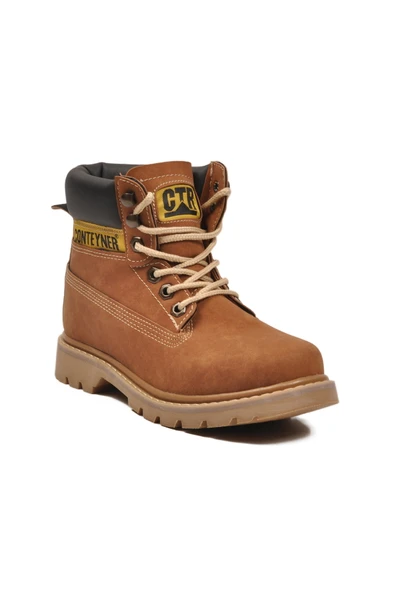 Tarçın Nubuk Unisex Worker Bot - Resim 3