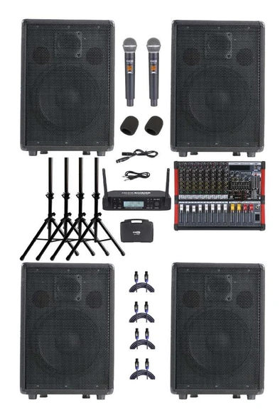 Lastvoice İdeal Plus Paket-3 Okul Tören ve Canlı Müzik Ses Sistemi Seti ürün görseli 1
