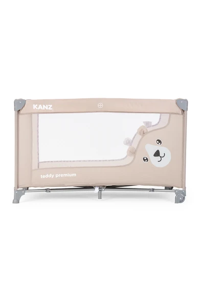 Kanz Teddy Premium Oyun Parkı ve Park Yatak Bej 60 x 120 ürün görseli 1