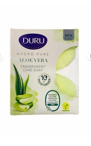 Duru Hydro Pure Aloe Vera Kalıp Sabun 135 gr x 2 ürün görseli 1