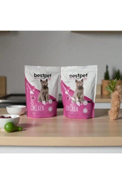 tavuklu yavru kedi maması 1kg*2 adet ürün görseli 1