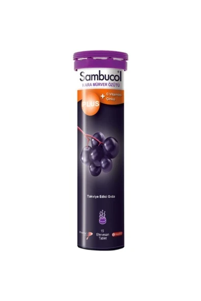 Sambucol Plus 15 Efervesan Tablet - Resim 2