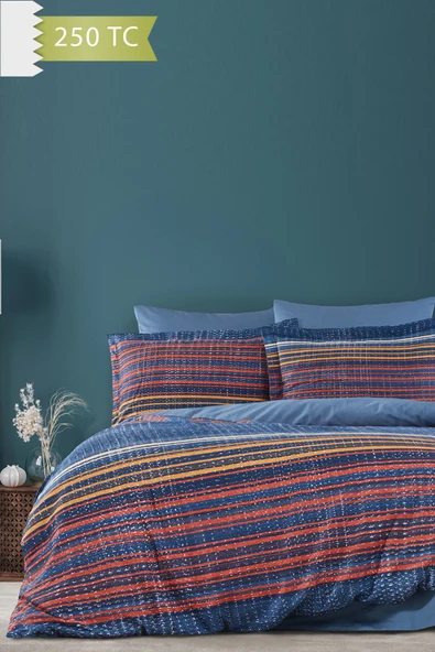 Varol 250 TC Bambu Karışımlı Pamuk Saten Nevresim Takımı – Family Size - LİNEAR ürün görseli 1